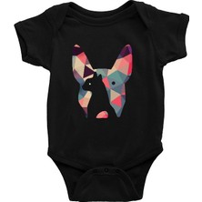 Darkhane Veteriner Siyah Unisex Bebek Body - Zıbın