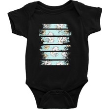 Darkhane Meow Diyen Kedi Siyah Unisex Bebek Body - Zıbın