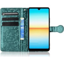 SZY Mall Sony Xperia Ace Iii Için Kılıf Manyetik Toka Deri Cüzdan Kapak Desen (Yurt Dışından)