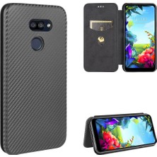 SZY Mall Kart Tutucu Kickstand Deri Folio Flip Case ile Lg K40S Için Kılıf (Yurt Dışından)