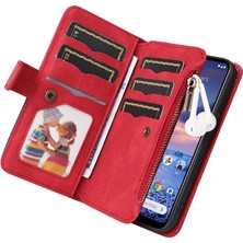 SZY Mall Kart Yuvası ile Nokia 5.4 Kickstand Koruyucu Dokuz Kart Yuvaları Için Kılıf (Yurt Dışından)