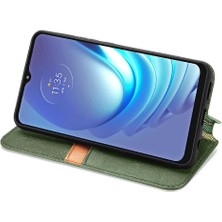 SZY Mall Motorola Moto G50 Flip Kapak Için Kılıf Zarif Iş Moda Tasarımı (Yurt Dışından)