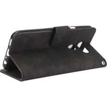 SZY Mall Kart Tutucu Kickstand Deri Folyo ile Lg K40S Kart Ekleme Için Kılıf (Yurt Dışından)