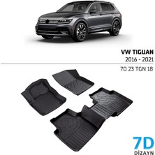 Crt Vw Tiguan 2016-2023 7d Havuzlu Paspas