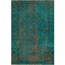 El Dokuma   Vintage Eskitme Halı 163X240 cm 10362