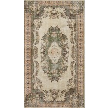 Benzersiz Vintage Eskitme Halı 117X207 cm 10338