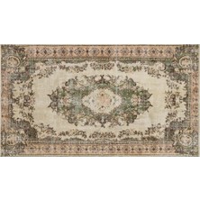 Benzersiz Vintage Eskitme Halı 117X207 cm 10338