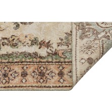 Benzersiz Vintage Eskitme Halı 117X207 cm 10338