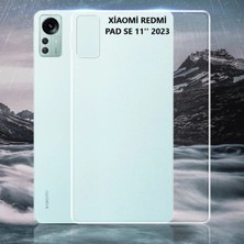 TEKNETSTORE Xiaomi Redmi Pad Se 11 Inç Uyumlu Kılıf Şeffaf Silikon Süper Ince Koruyucu Tasarım Transparan