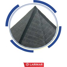 Larimar 3 Adet Mikrofiber Kareli Genel Temizlik Bezi Duvar ve Yer Silme Bezi Sıkılması En Rahat Bez 50*70CM