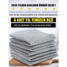 Mete Shoping Tel Temizlik Bezi - 6 Adet