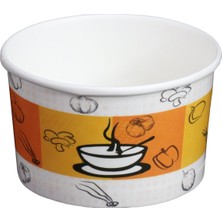Orego Lüks Karton Çorba Kasesi 16 Oz 50 Adet