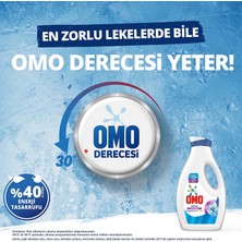 Omo Sıvı Active Cold Power Beyazlar ve Renkliler İçin Çamaşır Deterjanı 1690 ml