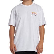 Billabong Segment Tees Erkek Beyaz Tişört