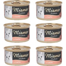 Miamor Kedi Konserve Somonlu  85 Gr. x 6 Adet