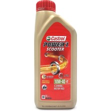 Castrol Power 1 Scooter 4t 10W-40 1 Lt (Üretim Yılı 2024)