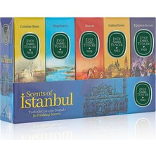 Eyüp Sabri Tuncer 5'li 16 ml Bahar Kokusunda Kolonya - Scents Of Istanbul 68 Derece Cam Ambalaj