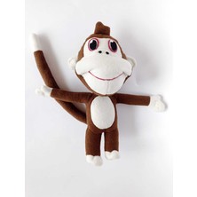 Uğraş Shop Peluş Tatlı Maymun Oyuncak 30 cm Maymuncuk Oyun Arkadaşı Yerli Üretim