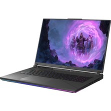 Asus Rog Strix G18 Intel Core I9 14900HX 24GB 1tb SSD RTX4080/12GB 240Hz 18" Qhd+ Fdos Taşınabilir Bilgisayar N6092 & Per4 Çanta N6092P313