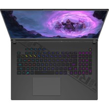 Asus Rog Strix G18 Intel Core I9 14900HX 24GB 1tb SSD RTX4080/12GB 240Hz 18" Qhd+ Fdos Taşınabilir Bilgisayar N6092 & Per4 Çanta N6092P313