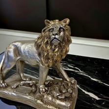 Doremcy Dekoratif Tablalı Aslan Biblo