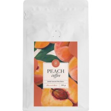 Mim And More Peach Coffee Şeftali Aromalı Kahve Çekirdek Kahve 200 gr