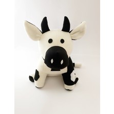 Uğraş Shop Peluş Inek 35 cm Tatlı Oyun Arkadaşı Yerli Üretim