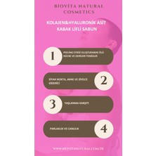 Biovita Natural Cosmetics Kolajen&hyaluronik Asit Kabak Lifli Sabun