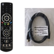 Goldmaster HD-3400 Tüplü Tv Uyumlu Scart HDMI Çıkışlı Full Hd Uydu Alıcısı