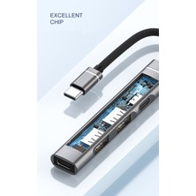 Daytona 019C 4ın1 Type-C To USB Type-C Pd Çevirici Dönüştürücü Adaptör