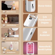 Coofbe Şarjlı Taşınabilir Ultrasonic Ev Oda Ofis Lavabo Için Aromaterapi Otomatik Koku Makinesi ve Koku