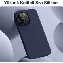 FitCase iPhone 15 Pro Max Kılıf Kamera Lensli Lansman Silikon Kapak