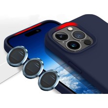 FitCase iPhone 14 Pro Kılıf Kamera Lensli Lansman Silikon Kapak