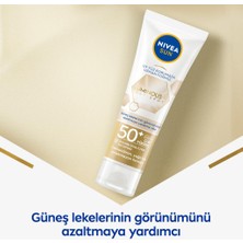 LUMINOUS630 Leke Karşıtı Güneş Koruyucu Yüz Kremi 40ML, SPF50, Hyalüronik Asit, E Vitamini, Uva/uvb