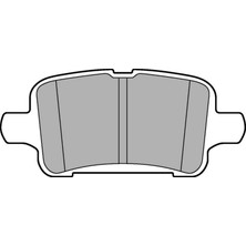 Delphi Fren Balatasi Arka Opel Astra K 1.0 / 1.2 / 1.4 / 1.5 / 1.6 15 -, Astra K Sports Tourer 1.4 / 1.6 15 - 18051