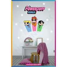 Nova Noook Powerpuff Girls Sticker Etiket Seti (STICKER-00042)