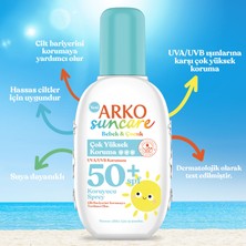 Arko Suncare SPF50+ Çok Yüksek Korumalı Bebek & Çocuk Güneş Kremi 200 ml