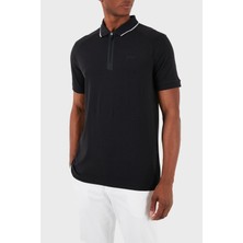 Boss Streç Pamuklu Slim Fit Polo Yaka T Shirt Erkek Polo Yaka T Shirt 50505800 001