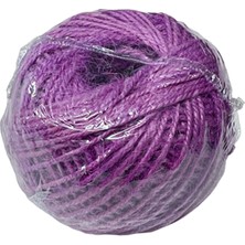 Elegantshop Renkli Jut -Jüt Ipi, Kendir, Kırnap, Hasır Ip 50GR