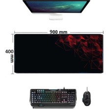 Concord MP-904  Desenli  Gaming Mouse Pad 400 x 900 x 4mm