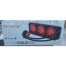 Revenge Nitro Cold 300 Intel ve Amd Destekli Rgb Fanlı Infinite Panel Cpu Işlemci 360MM Sıvı Soğutma Sistemi