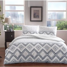 Taç Ranforce Çift Kişilik Nevresim Takımı Perry