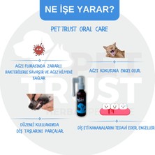 Pettrust Herbal Pet Care Kedi ve Köpekler Için Organik Ağız Bakım Ürünü 40ML