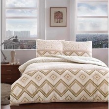 Taç Ranforce Çift Kişilik Nevresim Takımı Perry