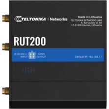 Teltonika RUT200 Lte/4g Wlan Industrial Cellular Router (Cat4)