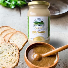 Atabaşak Atalık Özberk Çiğ Susam Tahini 300 Gr, Yüksek Kaliteli Yerli Susam, Glutensiz, %100 Susam