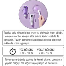 Body Natur Yüz & Vücut Için Tüy Aydınlatıcı Beyazlatıcı Krem Kırmızı Meyve Kokulu - Hair Lightening Cream 2X50ML