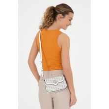 U.S. Polo Assn. Kadın Beyaz Çapraz Çanta 50293709-VR013