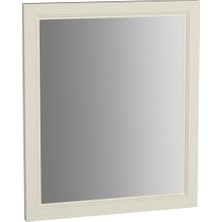 VitrA Valarte Düz Ayna 60 cm Mat Fildişi