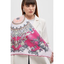 Laurelle Tivil Eşarp Ottoman Pembe